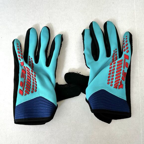 Yeti Cycles Maverick Glove Turquoise Size XS Bicycle Biking Cycling Touch Screen - Picture 1 of 4